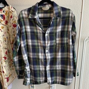 LAST CHANCE ✨ PRICE FIRM ✨ Vintage LL Bean Plaid Flannel Button Down
